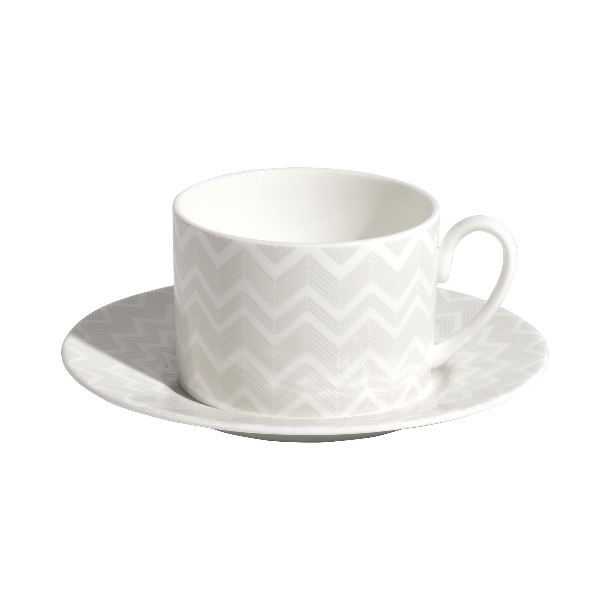 MISSONI - LUXURY BOX SET 6 PCS. TEA CUP C/P / LUXURY BOX SET 6 PCS. TEA CUP & SAUCER